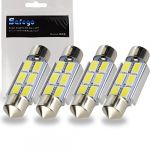 JoaSinc Ampoule W5W LED T10 501 194 168 LED de Voiture Lampe 6SMD 5630 LED Ampoules pour Lumi/ère D/ôme C/ôt/é Carte Feux de Plaque dimmatriculation 12V 10PCS
