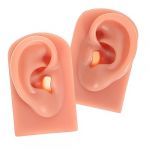 MERRYHAPY 2pi&egrave;ces Mod&egrave;le Entra&icirc;nement Au Per&ccedil;age Oreilles Silicone Lot Pour Pratique De Piercing Simulateur Oreille Humaine Pour Formation (Tanomi, neuf)