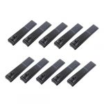 HONMEET 10 Pi&egrave;ces Pince &agrave; Ongles Acier Au Professionnelle Antid&eacute;rapante pour Manucure et P&eacute;dicure Coupe Pr&eacute;cise pour Ongles de Doigts et Portable et L&eacute;g&egrave;re pour Usage Quotidien (ATriss, neuf)