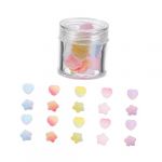 Outanaya 60 Pièces Décorations Ongles Diy Tranches Autocollants Pour Coque Téléphone Et Décoration Ongles Matériau Souple Formes Charmantes Incluant Cœurs Et Étoiles Faciles à Utiliser Pour (GModern, neuf)