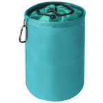 Vicloon Sac Pince a Linge,Portable Panier Pince à Linge avec Crochet Jusqu'à 200 Pinces à Linge Suspendre avec Mousqueton et Cordon,pour Epingles à Linge,Jouets,Petits Objets (Bleu) (HANSBUY, neuf)