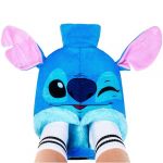 Disney Stitch Bouillotte Chauffe-Pieds 1,8 L avec Housse Bouillotte en Polaire - Cadeau Adulte (Bleu Stitch) (Get Trend., neuf)