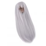 1/4 Perruque de Poup&eacute;e pour Poup&eacute;e de 7 &agrave; 8 Pouces Bricolage simul&eacute; Sca Haute Temp&eacute;rature Soie B Perruque de Poup&eacute;e Articul&eacute;e Droite H avec Frange Bordeaux 1 4 Perruque de (Moonyeu, neuf)