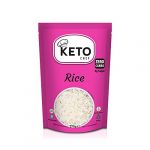 Keto Chef Riz mince adapté aux paléos – Farine de konjac riz instantané végétalien, Shirataki, sans glucides, sans sucre, aliment diététique sain et faible en calories | Prêt à manger (270 g) (BioGo, neuf)