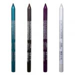 Crayon eyeliner 4pcs 4 couleurs perle épreuve perle de longueur eye-liner 8,5 g de maquillage imperméable crayon de fard à paupières eyeliner, style 3 (RFITGNEEDNEED, neuf)