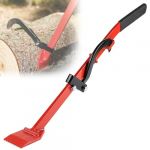 EFUTURETIME 80cm Levier d'abattage avec Crochet Courb&eacute;, 150 KG Capacit&eacute; de Charge, Aide-Abattage Universelle et Maintien Tron&ccedil;onneuse pour Rouler, Couper, Soulever B&ucirc;ches, Rouge (efuturetime, neuf)