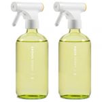 MaisoNovo Bouteille vaporisateur de cuisine - 500 ml Jaune x 2 avec 16 &eacute;tiquettes (Maisonovo, neuf)