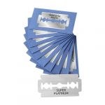 Recharges De Rasoir | 10 Pi&egrave;ces Lames De Rasoir En Acier Inoxydable,Accessoires de Rasage Manuel Unisexe pour Voyage, Salon de Coiffure et (wuykhz, neuf)