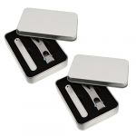 FRCOLOR 2 Pi&egrave;ces Coupe-ongles En Acier Inoxydable Gel Trousse Tondeuses Clou Kit De Toilettage Homme Ongle De Main Dissolvant De Cuticule Silver En Acier Inoxydable En Acier Moul&eacute; (Laners, neuf)