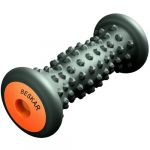 Rouleau Massage Pied pour la Vo&ucirc;te Plantaire - Acupression R&eacute;flexologie Masseur pieds Dur en Silicone pour la Fasciite Plantaire R&eacute;cup&eacute;ration et Muscles Tendus Noeuds (Noir Vert) (BESKAR, neuf)