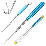 Realure Kit d'outils de retrait rapide d'hame&ccedil;on en acier inoxydable pour extraction d'hame&ccedil;on en eau sal&eacute;e - 2 tailles - Bleu (QYYX-TRADE, neuf)