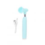 BESTYASH Dispositif de Nettoyage Oculaire Portatif &Eacute;lectrique et Manuel Outil de Soins Oculaires Multi-Niveaux Silicone et ABS Couleur Bleue Bureau et Voyage Doux et Pratique (Feast of Yan, neuf)