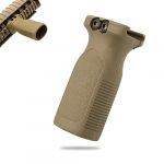 Poignée Verticale de Type Universel, Poignée Avant Airsoft Habituelle, Poignée Ergonomique Inclinée, Poignée Verticale en Nylon AFG1 pour Système de Rail de 20 mm, Accessoires de Poignée (guangzhoulongzhiqiaoshangmaoshanghanggerenduzi, neuf)