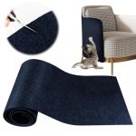 YAOZUP Tapis Griffoir pour Chat, 200 * 40cm Tapis Griffoir pour Chat Auto-Adhésif, Climbing Cat Scratcher, DIY Trimmable Chats Grattoir (Bleu foncé) (VOPTYC, neuf)