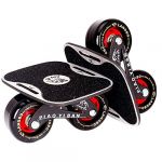 Sumeber Drift Skates Split Skateboard Portable Drift High Rebound Skate Outdoor Sliding Adolescent Adulte Cadeau d'anniversaire (HuanJing-Tech-UK, neuf)