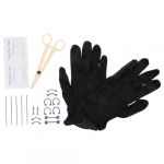 minkissy 1 Bijoux de piercing charme de piercing en acier inoxydable kit piercing nombril boucles d'oreilles boucles d’oreilles anneaux de nez piercing au nez fournitures de perçage pp (Master Self, neuf)