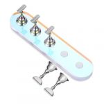 GANAZONO Support Ongles Acrylique Transparent Stable pour Pratique et Pr&eacute;sentation Nail Art R&eacute;utilisable et Multifonction pour Salon et Usage Domestique (JUNEE, neuf)