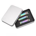 Healeved 3pièces Ciseaux à Ongles Acier Inoxydable Ensemble De Anti Outils De Manucure Pour Usage à Domicile Ou Voyage Ciseaux Et Durables Pour Hommes Et Femmes (Accompany JY, neuf)