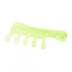 BELLIFFY peigne de massage de la t&ecirc;te masseurs manuels du cuir chevelu outils de grattage de massage peigne gua sha cuir chevelu e de multifonctionnel guacha r&eacute;sine Green (Hunation, neuf)