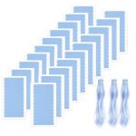 Bande Adhesive Extension, 240 Pièces Adhesif Extension Cheveux, Extension Adhesive, Bandes de Cheveux en Ruban, Bande Adhésive pour Extension pour l’Extension de Cheveux(4 * 0.8 cm,Bleu) (SUSAN ALICE MORROW-, neuf)