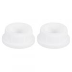 QUARKZMAN 2Pcs Bouchon de Trou Cache Trou Blanc, pour Trou de 31mm / 1.22" Bouchon en Caoutchouc Étanche (QUARKZMAN, neuf)