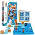 SmartGames - Chats & Boxes, Jeu de Puzzle avec 60 Challenges, 7 Ans et Plus, SG450 (RAREWAVES-FR, neuf)