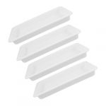 ABOOFAN Plateau De Manipulation De Laboratoire en Plastique Résistant Aux Acides Et Bases, Petit Format 25x18,5x2,5 Cm, Lot De 4, Étanche pour Expériences Chimiques Et Stockage D'échantillons (Halleyham, neuf)