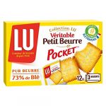 LU PETIT BEURRE - Petit Beurre Véritable "Dans La Poche" 300G - le Lot De 4 (Franc shopping, neuf)