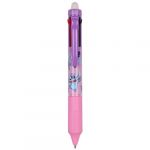 DISNEY Stitch Stylo à bille 4en1, effaçable avec gomme, stylo gel automatique, effaçable, stylo scolaire 0.5mm (B) (Ellsar, neuf)