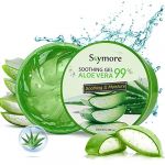Skymore Aloe Vera Gel, Cr&egrave;me naturelle d'aloe vera pour peaux s&egrave;ches, Soin hydratant naturel pour le visage, Le corps et les cheveux (Brifuture, neuf)