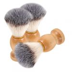 minkissy Ensemble De 3 Blaireaux De Rasage Pour Hommes Poils Doux Brosse De Nettoyage Pour Le Rasage Outil De Toilettage Pour Barbier (Prettbeauty, neuf)
