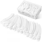 TUZAZO Lot de 200 mini spatules jetables en plastique pour maquillage - Pour m&eacute;langer et &eacute;chantillonner les cosm&eacute;tiques - Blanc avec bo&icirc;te de rangement (HuJunSon, neuf)
