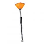 Healeved Stylo Nail Art Avec Manche à Perceuse Pinceau Éventail Plat à Couleur Dégradée Outil Et Léger Pour Vernis Ongles Femmes Noir (Sonieg, neuf)