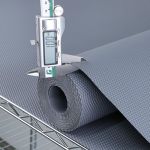 Hersvin Tapis de tiroir &eacute;pais 30 x 500 cm pour &eacute;tag&egrave;res de Cuisine avec Doublure de Protection en Plastique EVA r&eacute;sistant &agrave; l'huile et antid&eacute;rapant (Diamant Gris) (Hersvin, neuf)