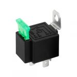 Avec fusible 30A 24V relais de voiture quatre broches avec dossier 30A fusible 24V quatre broches (xiaodengXfhcuA, neuf)