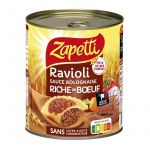 ZAPETTI - Ravioli Sauce Bolognaise Riche En Boeuf 800G - ( Lot De 3 ) (La Famille &agrave; Table! - LF&agrave;T!, neuf)