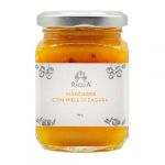 RACILIA Confiture de Mandarine Sicilienne au Miel de Fleur d'Oranger - Marmelade 100% Sicilienne, Sans Gluten, Italienne - 240gr (Racilia, neuf)