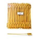 100 SCELLÉS PLASTIQUES DE SÉCURITÉ - LONGUEUR TOTALE 20 CM. - Matière polypropylène - Numérotation consécutive (DEFATEX International, neuf)