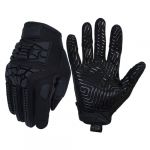 Seibertron Gants Tactiques T.B.F.I.G &agrave; Doigts Complets &ndash; Respirants, Antid&eacute;rapants, Protection en Caoutchouc Flexible pour Moto, Airsoft, Paintball et Activit&eacute;s de Plein Air &ndash; Noir L (DEWO Outdoor Equipment, neuf)