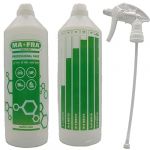 Mafra - Flacon vert dégradé + pulvérisateur professionnel 1 l (GM Auto, neuf)