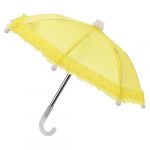 Kisangel Mini Parapluie Jaune pour PoupéEs De 18 Pouces, Accessoire De Jeu Et DéCoration pour Maison De PoupéE, Parasol Charmant pour AméLiorer L'Apparence des (Banquetan, neuf)