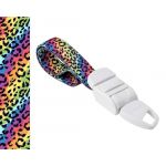 ROLSELEY PROFESSIONNEL Garrot de Noël avec motif festif de Noël, libération rapide et lente - idéal pour les médecins, les infirmières, les étudiants et les ambulanciers - Motif léopard arc-en-ciel (ROLSELEY Ltd, neuf)