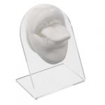 TOPBATHY Mod&egrave;le de Visage Faux pour Entra&icirc;nement au Piercing Langue du Visage avec Support (Parham Ring, neuf)