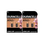 4 x Duracell MN21 A23 23 A (2 ampoules de 2 batteries) 4 piles (P & F France, neuf)