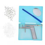 Mikikit 1 ensemble Kit de Piquage Oreilles Professionnel Acier Inoxydable Clous Oreilles Outil de Piquage et Portable pour Usage Personnel et Professionnel (Famidago, neuf)