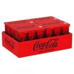 Lot de - 24 COLA ZERO canette 33 cl sans sucres (culture et vous95, neuf)