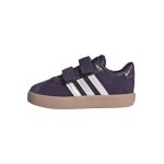 adidas Mixte bébé VL Court 3.0 Shoes Infants, Aurora Plum/Zero Metalic/Pink Gum, 27 EU (Step Sport SA, neuf)