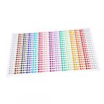 Hemobllo Autocollants De Maquillage En Strass Visage Cristaux Color&eacute;s Multicolores D&eacute;coratifs F&ecirc;te Cosplay Accessoires S&ucirc;r Et R&eacute;utilisable (Leopolerd, neuf)