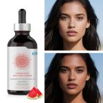 Gouttes Autobronzantes pour le Visage - Gouttes Autobronzantes à l'Extrait de Pastèque | Bronzeur Hydratant et Doux à la Teint Naturel et Profond pour Hommes et Femmes - Utilisation sur Corps, Dos et (chaojiu, neuf)