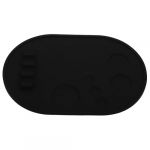 Générique Palette De Maquillage Assiette De Maquillage Pour Fond De Teint Palette De Silicium Plateau De Maquillage Tapis De Nettoyage De Brosse Palette En Silicone Gel De Silice Black (Sayily, neuf)